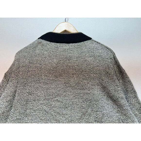 Vintage Stefanel Unisex Pullover Wool Sweater Knit L/XL Multi Geometric - Picture 11 of 12